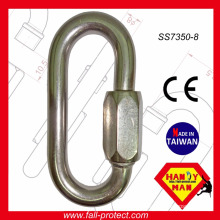 25kN Stainless Steel 304 Quick Link Hook Certified With CE